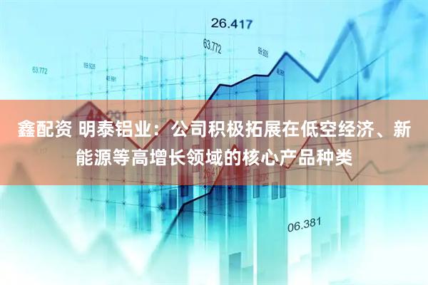 鑫配资 明泰铝业：公司积极拓展在低空经济、新能源等高增长领域的核心产品种类