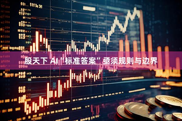 股天下 AI“标准答案”亟须规则与边界