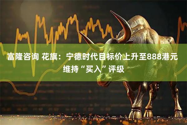 富隆咨询 花旗：宁德时代目标价上升至888港元 维持“买入”评级