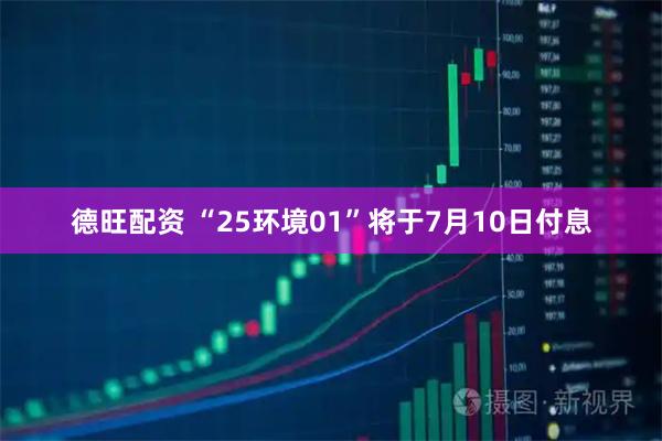 德旺配资 “25环境01”将于7月10日付息